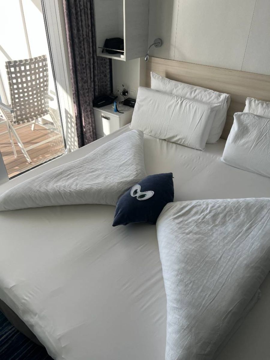 Kabinenfoto - auf Mein Schiff 2 - Balkonkabine - Nummer 7184 - Kreuzfahrt Karibik - 2026 - Bild 2